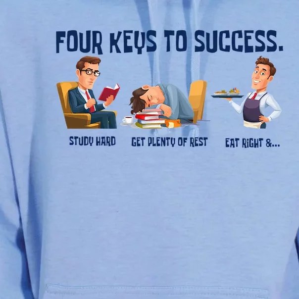 Four Keys To Success 4 Keys To Success Unisex Surf Hoodie