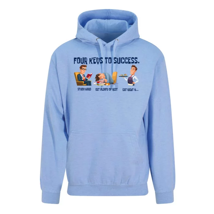 Four Keys To Success 4 Keys To Success Unisex Surf Hoodie