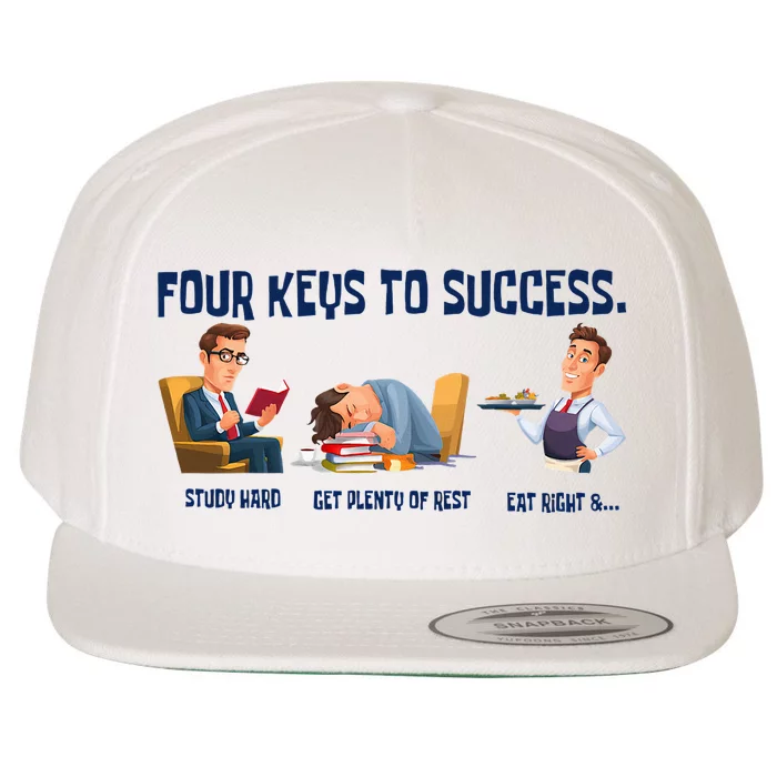 Four Keys To Success 4 Keys To Success Wool Snapback Cap