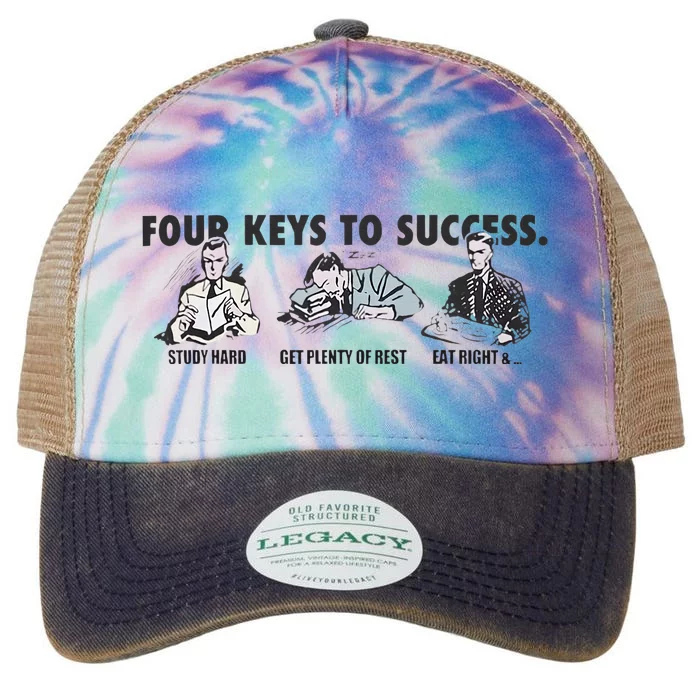 Four Keys To Success Legacy Tie Dye Trucker Hat