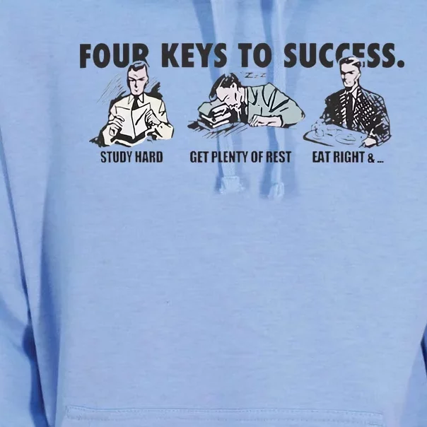 Four Keys To Success Unisex Surf Hoodie