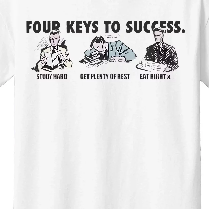 Four Keys To Success Kids T-Shirt