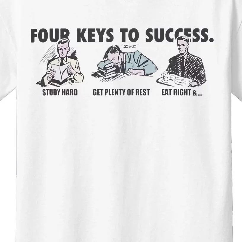 Four Keys To Success Kids T-Shirt