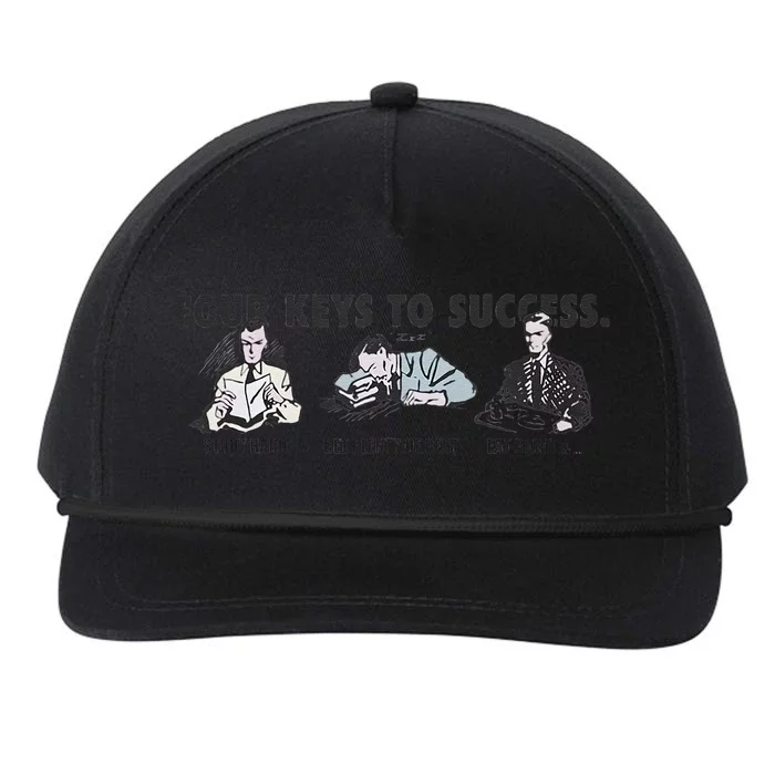 Four Keys To Success Gift Snapback Five-Panel Rope Hat