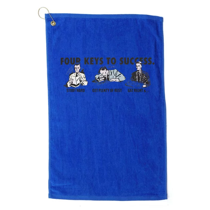 Four Keys To Success Gift Platinum Collection Golf Towel