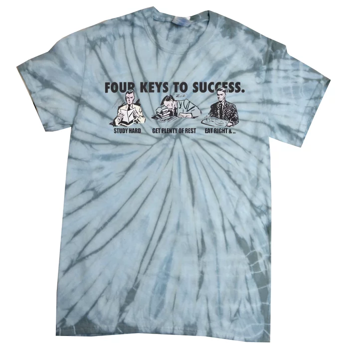 Four Keys To Success Tie-Dye T-Shirt