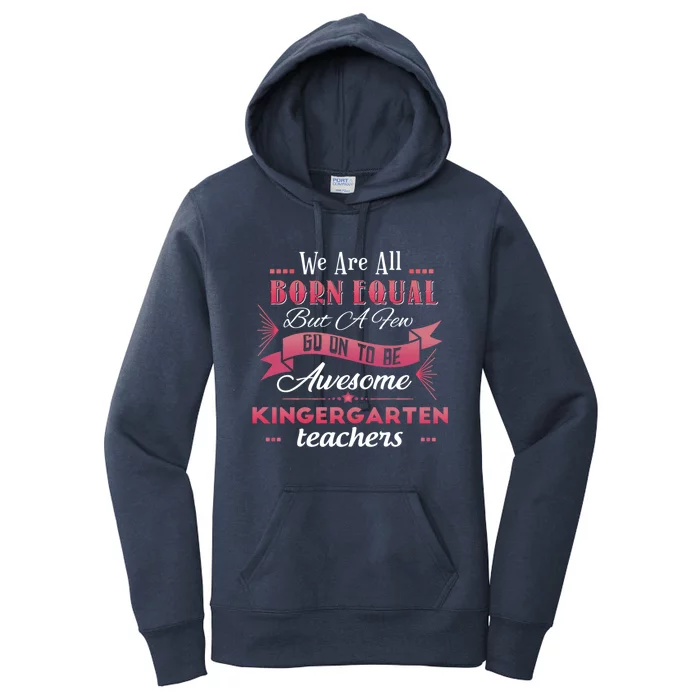 Funny Kindergarten Teacher Gift Women's Pullover Hoodie