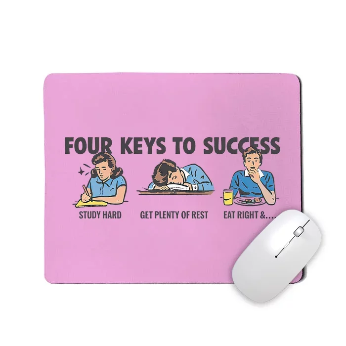 Four Keys To Success Mousepad