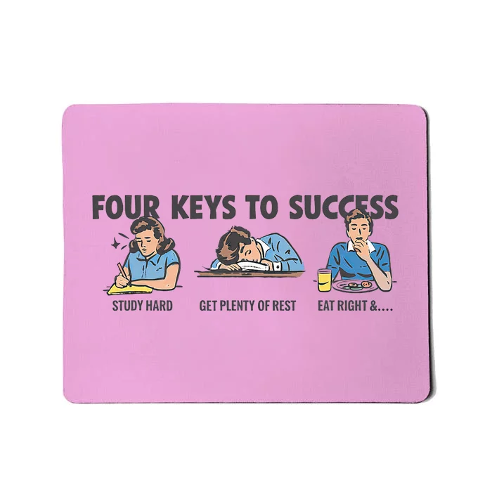 Four Keys To Success Mousepad