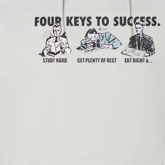 Four Keys To Success Performance Fleece Hoodie