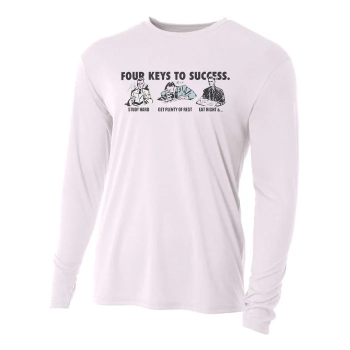 Four Keys To Success Cooling Performance Long Sleeve Crew