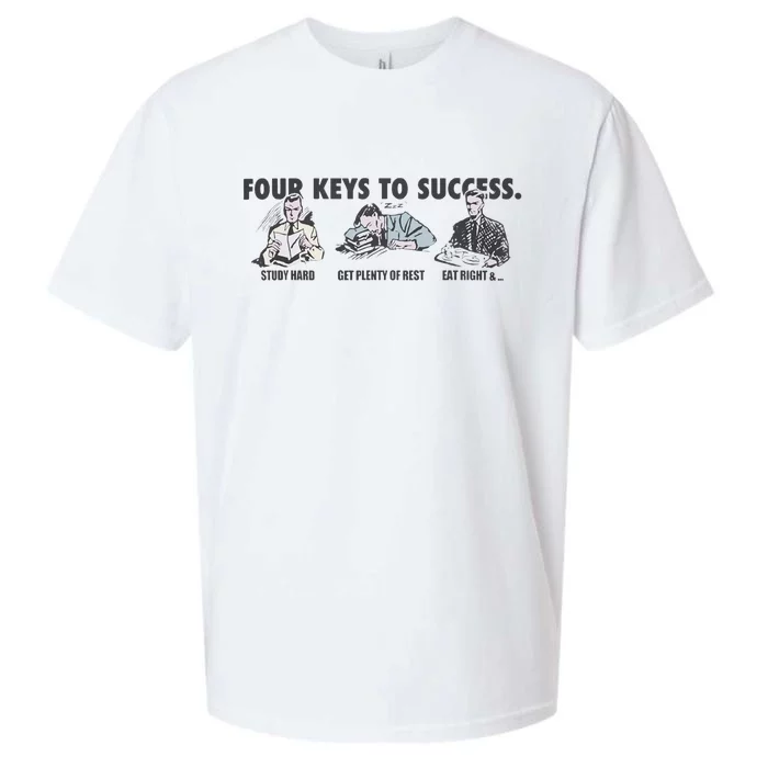 Four Keys To Success Sueded Cloud Jersey T-Shirt