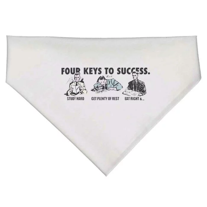 Four Keys To Success USA-Made Doggie Bandana