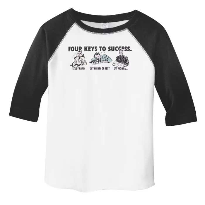 Four Keys To Success Toddler Fine Jersey T-Shirt