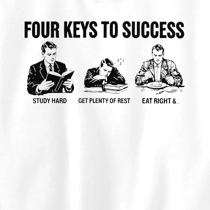 Four Keys To Success Four Keys To Success Kids Sweatshirt