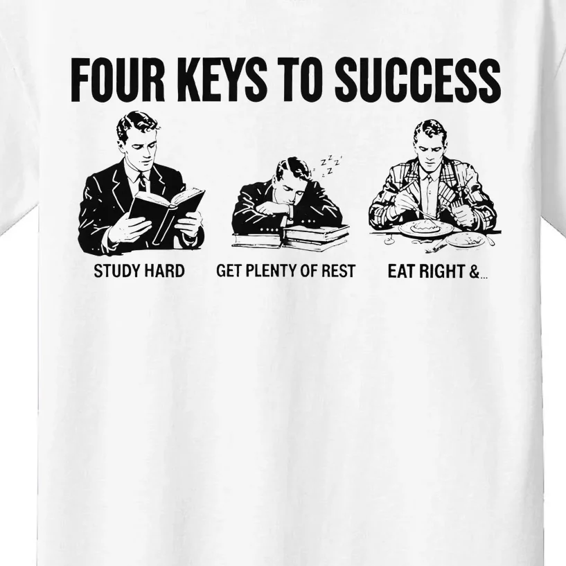 Four Keys To Success Four Keys To Success Kids T-Shirt