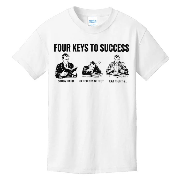 Four Keys To Success Four Keys To Success Kids T-Shirt