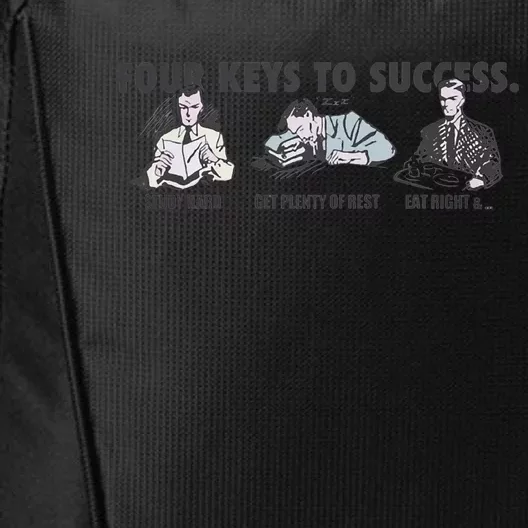 Four Keys To Success City Backpack