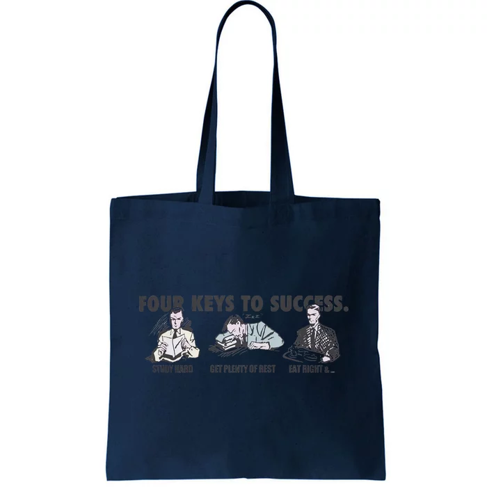 Four Keys To Success Tote Bag