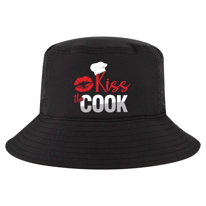 Funny Kiss The Culinary Chef Cook Baker Gift Cool Comfort Performance Bucket Hat