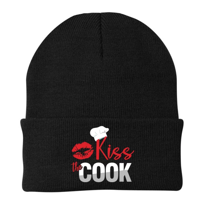 Funny Kiss The Culinary Chef Cook Baker Gift Knit Cap Winter Beanie