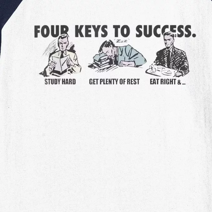 Four Keys To Success Baseball Sleeve Shirt