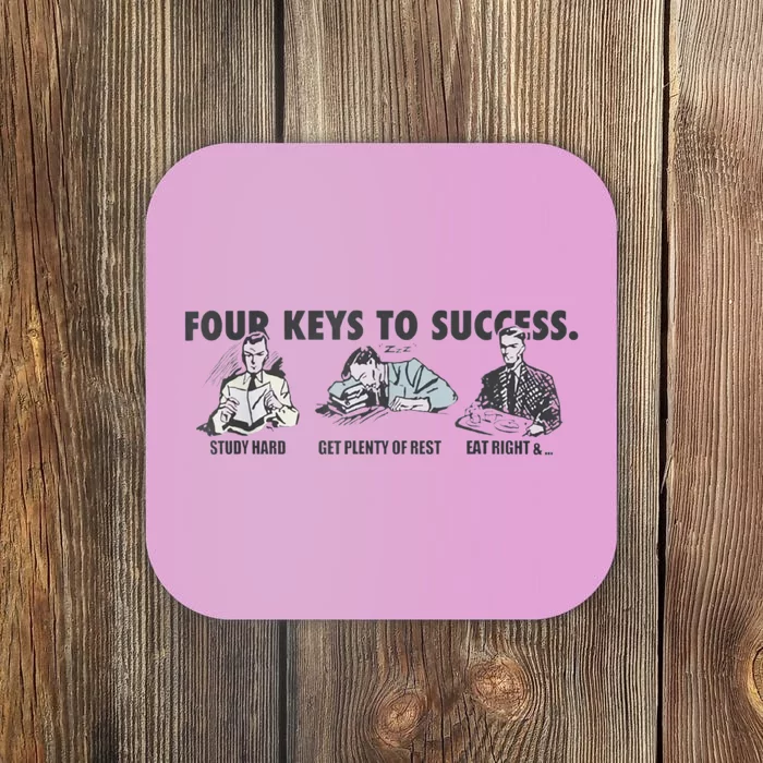 Four Keys To Success Coaster