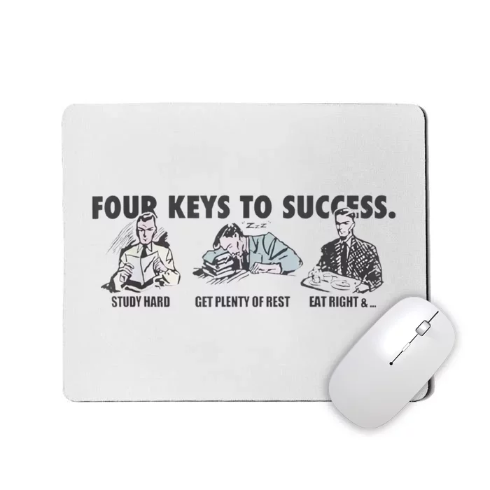 Four Keys To Success Mousepad