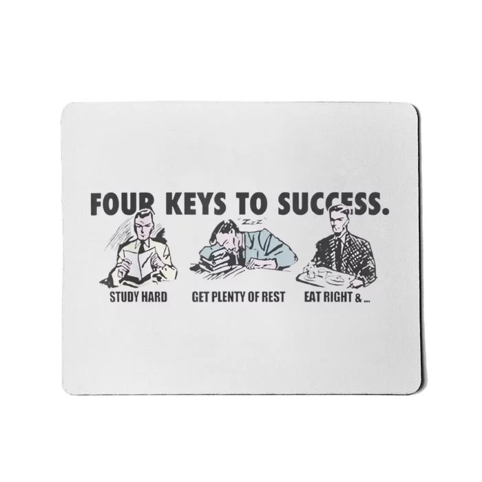 Four Keys To Success Mousepad