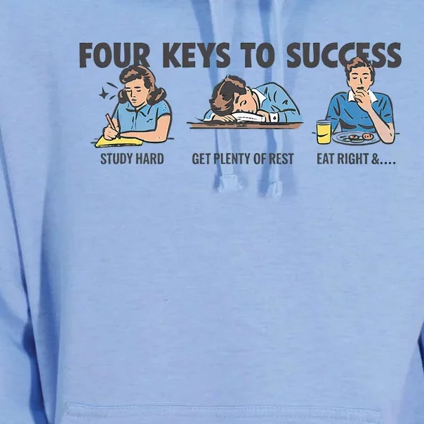 Four Keys To Success Unisex Surf Hoodie