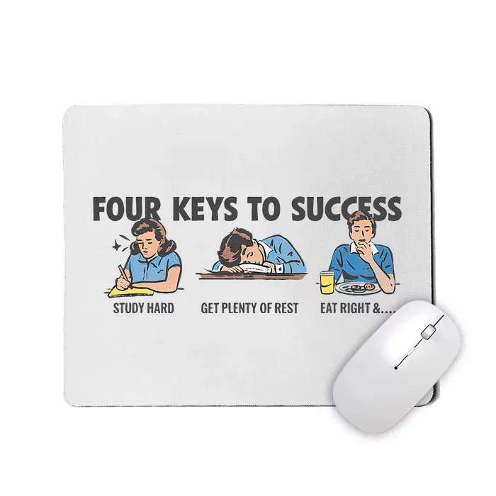 Four Keys To Success Mousepad