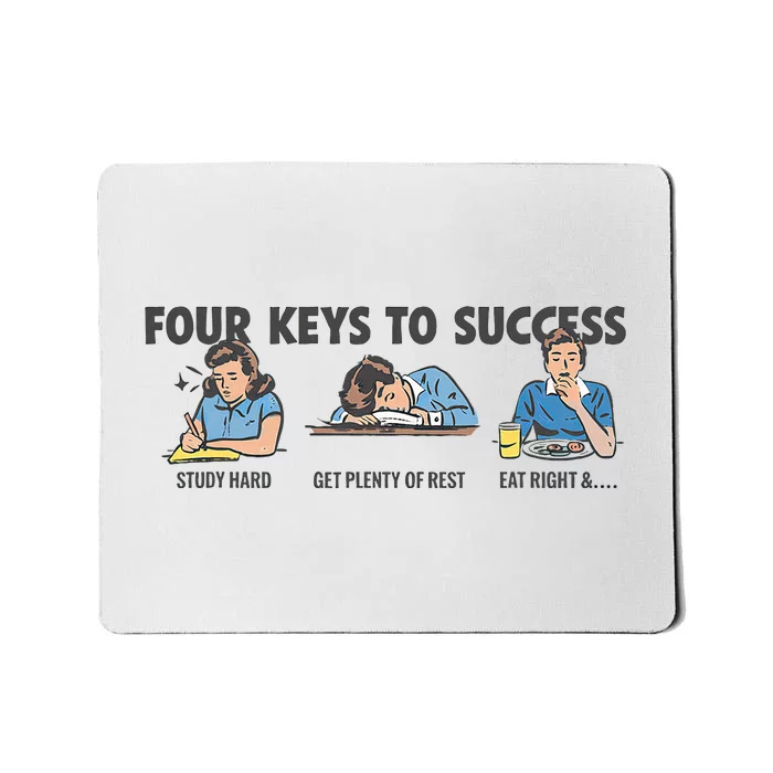 Four Keys To Success Mousepad