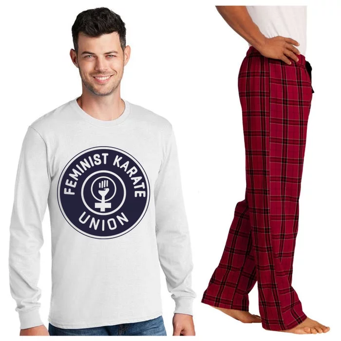 Feminist Karate Union Long Sleeve Pajama Set