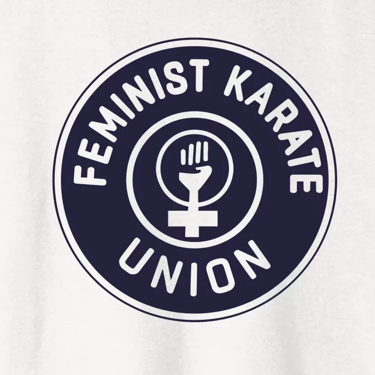 Feminist Karate Union Women's Crop Top Tee