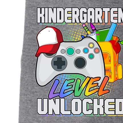 Funny Kindergarten Unlocked Video Gamer Doggie 3-End Fleece Hoodie