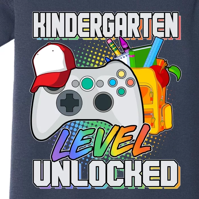 Funny Kindergarten Unlocked Video Gamer Baby Bodysuit