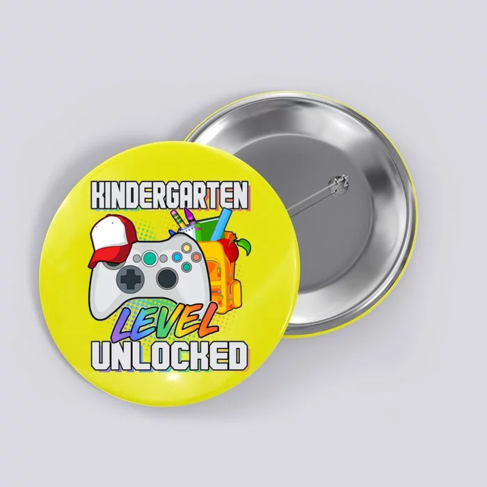 Funny Kindergarten Unlocked Video Gamer Button