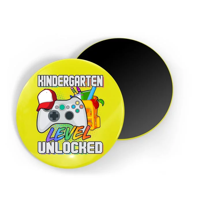 Funny Kindergarten Unlocked Video Gamer Magnet