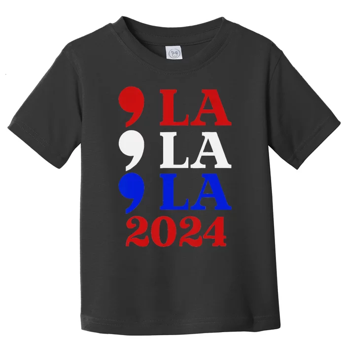 Funny Kamala Vote For 2024 President Toddler T-Shirt