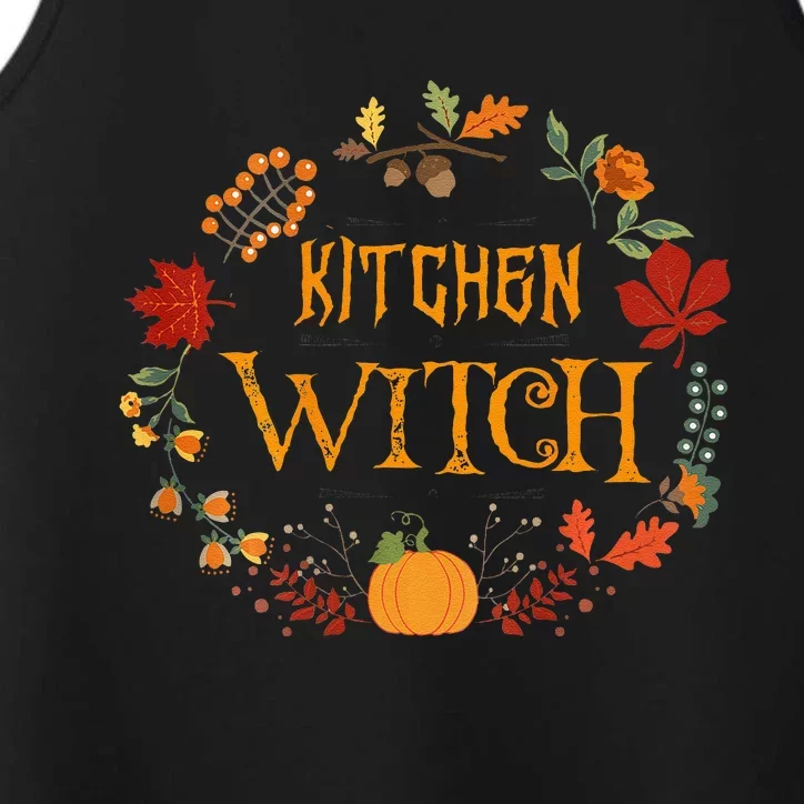 Fun Kitchen Witch Halloween Great Gift Idea Performance Tank