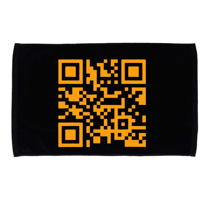 Fuc K You Q R Code Microfiber Hand Towel