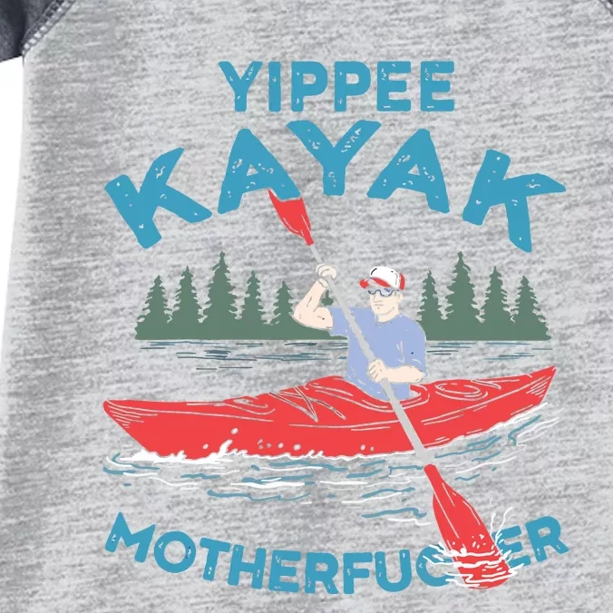 Funny Kayak Yippee Kayak Canoeist Kayaking Infant Baby Jersey Bodysuit