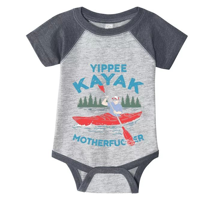 Funny Kayak Yippee Kayak Canoeist Kayaking Infant Baby Jersey Bodysuit