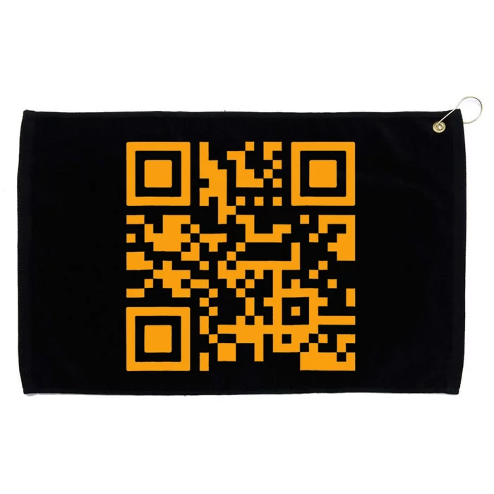 Fuc K You Q R Code Grommeted Golf Towel