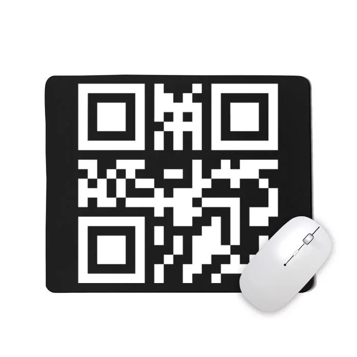 Fuc K You Q R Code Mousepad