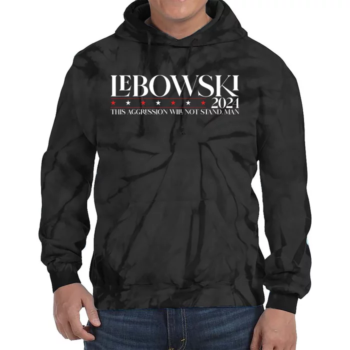 Funny Lebowski 2024 Political Election Vote 2024 Tie Dye Hoodie