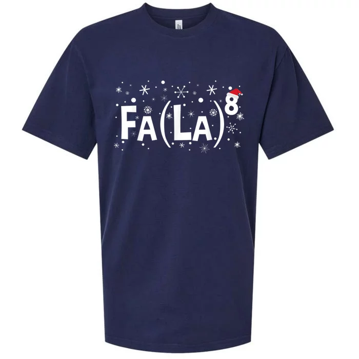 Fa La 8 Shirt - Math Teacher Christmas Shirt Fa La La Sueded Cloud Jersey T-Shirt