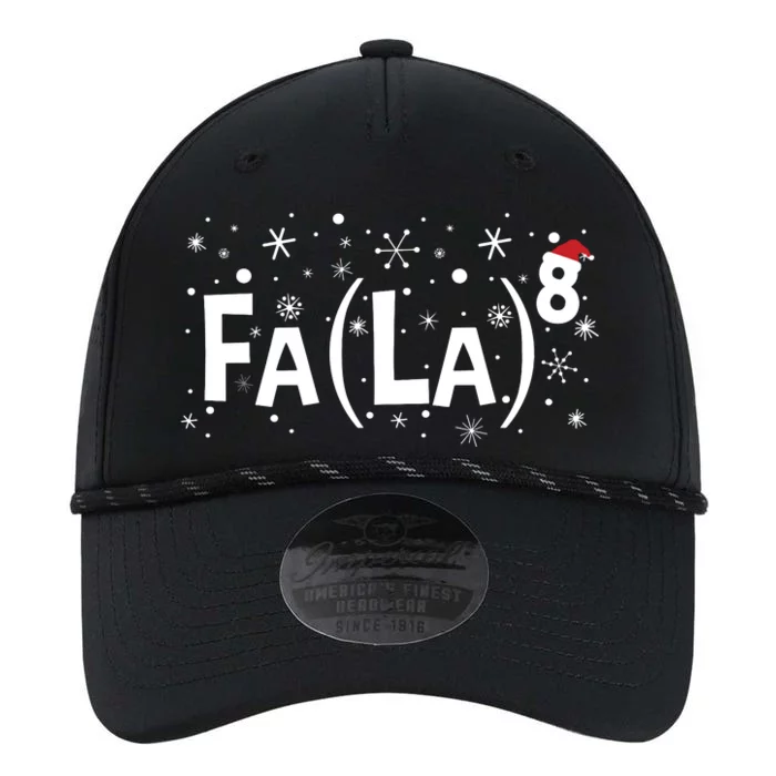 Fa La 8 Math Teacher Christmas Fa La La Performance The Dyno Cap