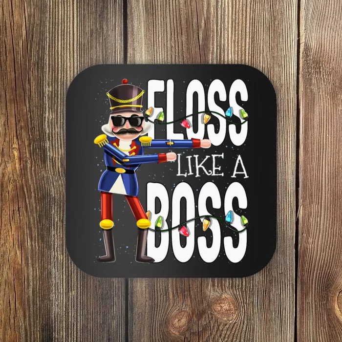 Floss Like A Boss Flossing Nutcracker Christmas Floss Like A Boss Flos Coaster