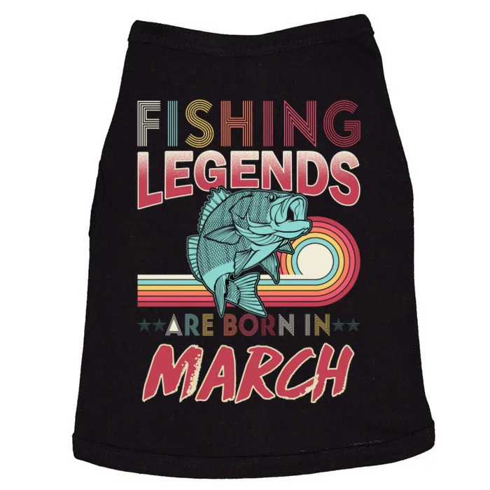 Fishing Legends Are Born In March Doggie Tank